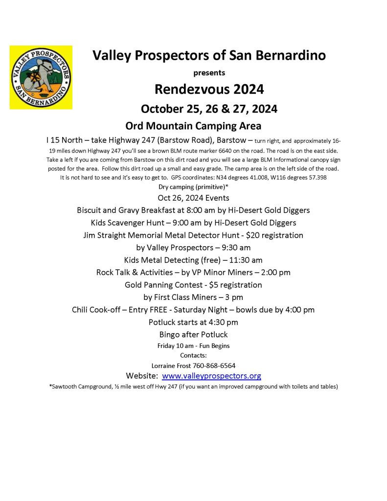 Rendezvous 2024 Flyer